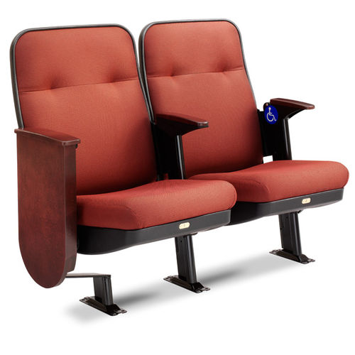 Fauteuil d'auditorium contemporain - 51.12.66.4 MARQUEE - Irwin Seating - en tissu / en bois / tapissé