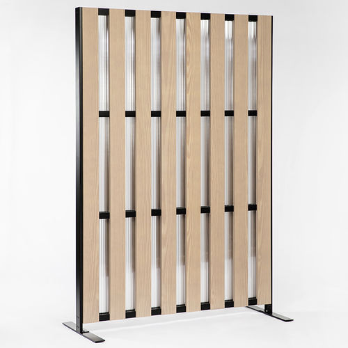 Cloison mobile - LINEA SPACE 9.2.6 OPENWORK - LAUDESCHER - en bois / professionnelle / de bureau