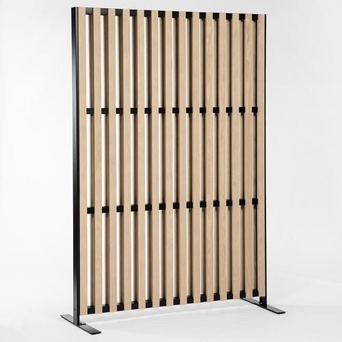 Cloison mobile - LINEA SPACE 4.2.4 OPENWORK - LAUDESCHER - en bois / professionnelle / de bureau