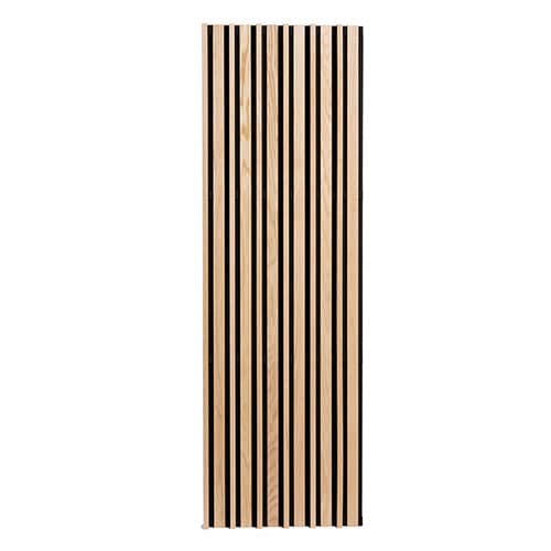 Panneau acoustique pour mur - LINEA 42 AL - LAUDESCHER - en bois massif / rectangulaire / à lattes