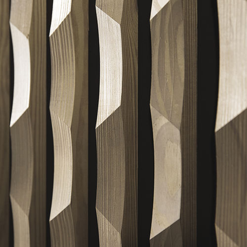 Panneau acoustique pour mur - LINEA SCALE - LAUDESCHER - en bois massif / en chêne / en pin