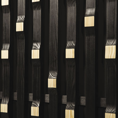 Panneau acoustique pour mur - LINEA PIX - LAUDESCHER - en bois massif / en chêne / en pin