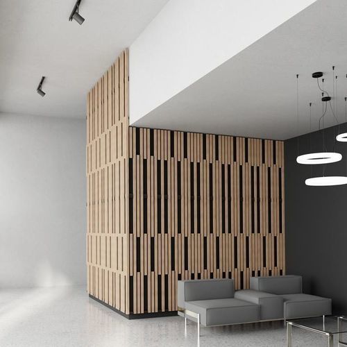 Panneau acoustique pour mur - LINEA 4.2.1 LITE - LAUDESCHER - en sapin / en bois massif / en chêne