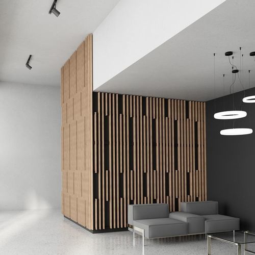 Panneau acoustique pour mur - LINEA 2.6.6 LITE - LAUDESCHER - en sapin / en bois massif / en chêne