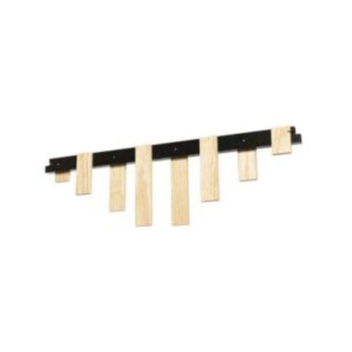 Faux-plafond suspendu en bois - LAUDESCHER - en lames / pour salle de conférence / pour auditorium