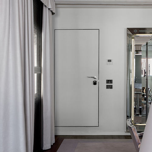 Porte d'intérieur - Project - Oikos Venezia - en bois / battante / contemporaine