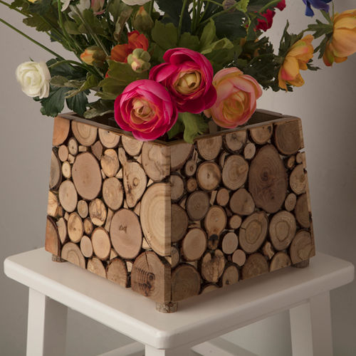 Cache-pot en bois - PIANO WILD - MASTRO FIORE