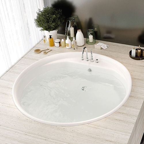 Baignoire balnéo - VERNEY - Condor - ronde / en îlot / pour habitat