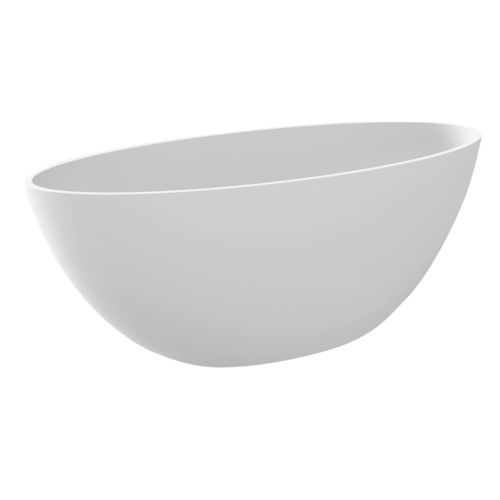 Baignoire ovale - CORMIER - Condor - en îlot / pour habitat / en Solid Surface