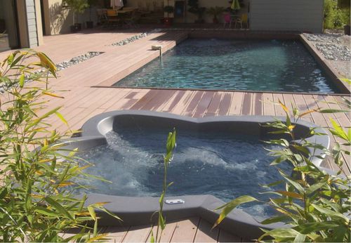Spa encastrable - FLORE - Condor - autres formes / 4 places / en acrylique