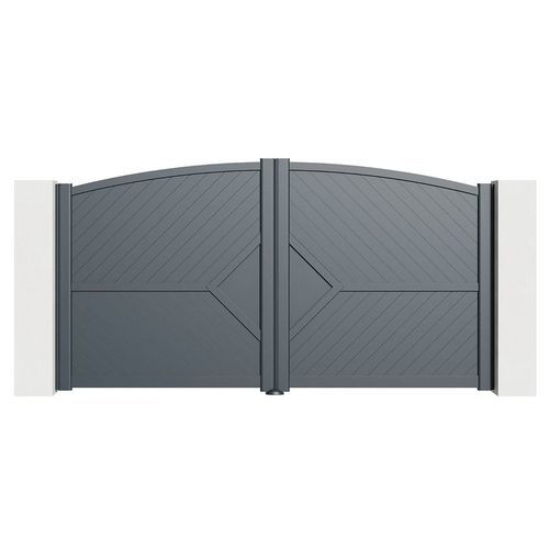 Portail coulissant - ARCHÉ - TSCHOEPPE INDUSTRIE - droit / gauche / en aluminium