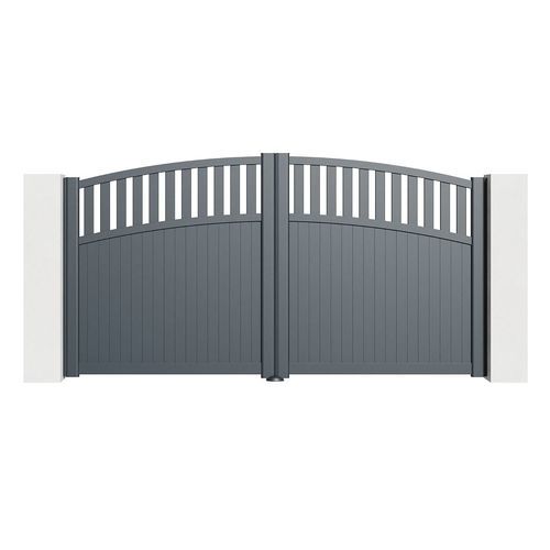 Portail battant - HEDONES - TSCHOEPPE INDUSTRIE - droit / gauche / en aluminium