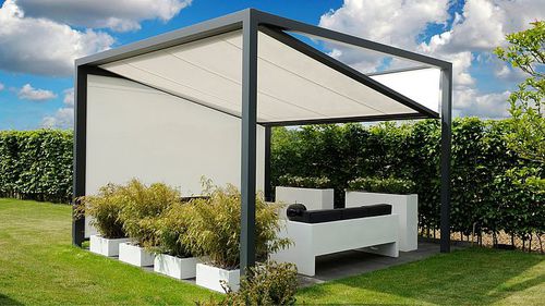 Pergola adossée - TOILE - TSCHOEPPE INDUSTRIE - suspendue / autoportée / montée en surface