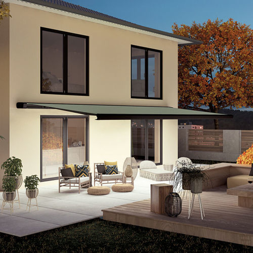 Store banne rétractable - TSCHOEPPE INDUSTRIE - motorisé / professionnel / de terrasse