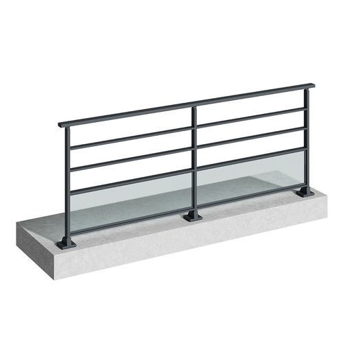 Garde-corps en verre - BORNÉO - TSCHOEPPE INDUSTRIE - en verre trempé / en aluminium / en inox