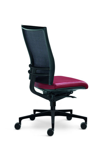 Chaise de bureau contemporaine - ORBIT - Klöber - en résille / à roulettes / piètement étoile