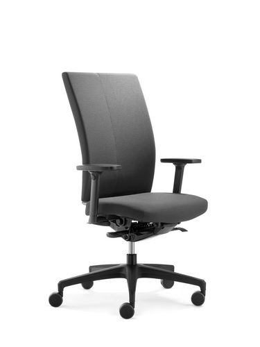 Fauteuil de bureau contemporain - CATO PLUS - Klöber - en textile / professionnel / piètement étoile