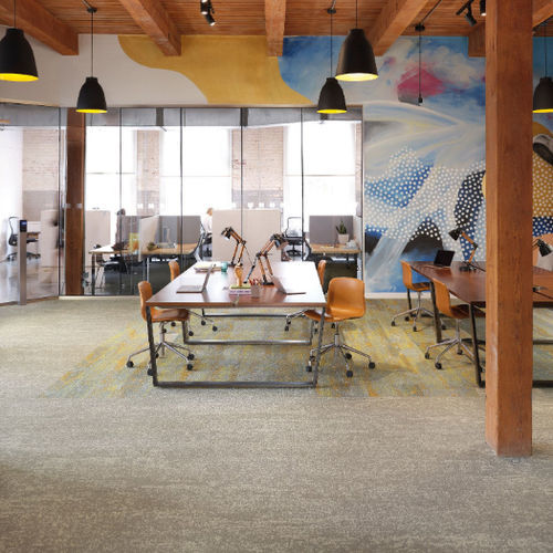 Moquette en dalles - ENDLESS COMFORTWORX® - Shaw Contract - tuftée / bouclée / en polyamide