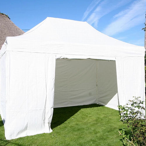 Barnum carré - ABRIPRATIC® - Socotex - Abritez-vous chez nous - en PVC / en toile / en aluminium