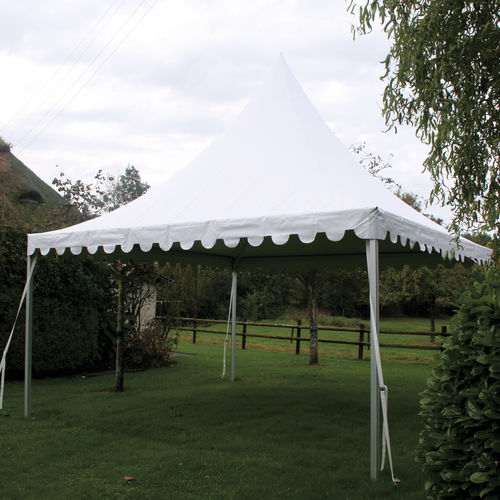 Barnum carré - ABRIPARTY®  - Socotex - Abritez-vous chez nous - en polyester / en aluminium anodisé / anti-UV