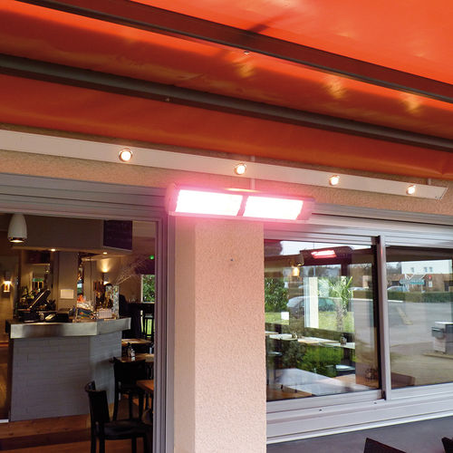 Chauffage infrarouge mural - SOLAMAGIC - Socotex - Abritez-vous chez nous - de plafond / électrique / professionnel