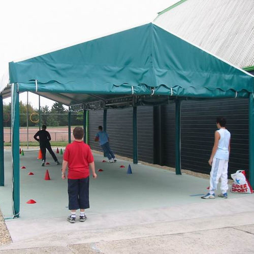 Barnum rectangulaire - ABRI STAR - Socotex - Abritez-vous chez nous - en PVC / en aluminium / anti-UV