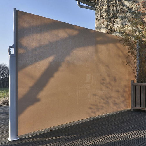 Panneau pare-vent en toile - Socotex - Abritez-vous chez nous - en aluminium thermolaqué / professionnel