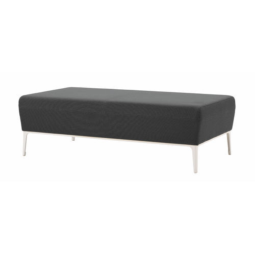 Banquette contemporaine - VISALIA - Coalesse - en tissu / en cuir / avec piètement en aluminium