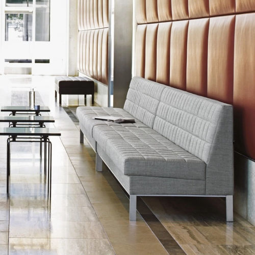 Canapé contemporain - MILLBRAE LIFESTYLE - Coalesse - en tissu / en cuir / avec accoudoirs