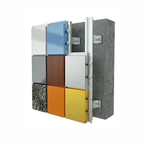 Système de façade en aluminium - EXTRABOND - Aluprof S.A