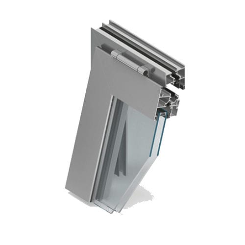 Profilé pour fenêtre en aluminium - MB-59S CASEMENT - Aluprof S.A - à coupure thermique
