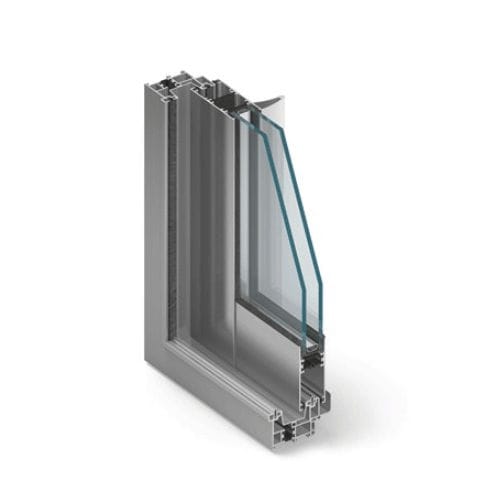 Système coulissant pour porte - MB-SLIDE ST - Aluprof S.A - pour porte en verre