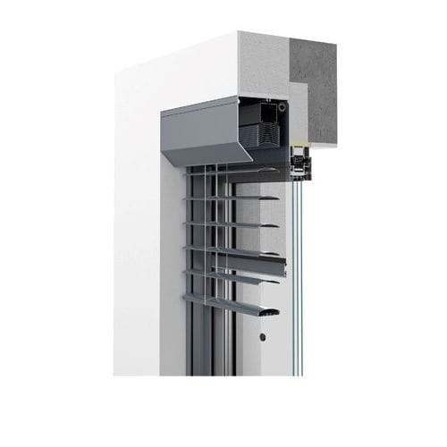 Volet roulant - SKEF - Aluprof S.A - en aluminium / pour fenêtre