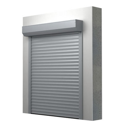 Porte industrielle enroulable - BKR- SK - Aluprof S.A - en aluminium