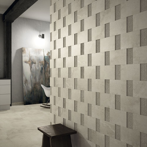 Carrelage en grès cérame - MIDLAND - Land Porcelanico - poli / 3D / d'intérieur