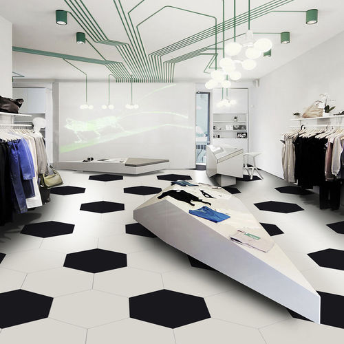 Carrelage d'intérieur - GALLERY - Land Porcelanico - pour plage de piscine / d'accueil / au sol