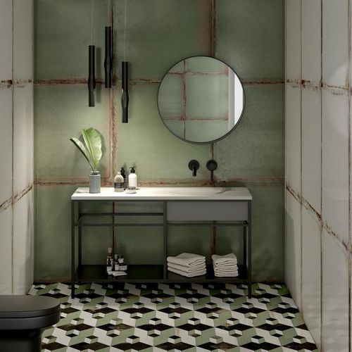 Carrelage en grès cérame - LOOKBACK - Land Porcelanico - à relief / d'intérieur / d'extérieur
