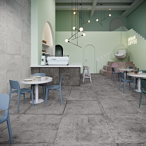 Carrelage en grès cérame - WERKBUND - Land Porcelanico - vieilli / d'intérieur / de salon