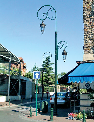 Mât d'éclairage - RIVOLI - Fontes de Paris - en fonte