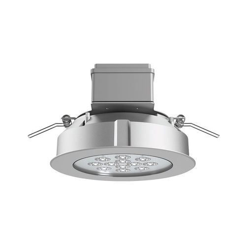 Luminaire encastrable au plafond - OBLO' - Platek s.r.l. - à LED / rond / en fonte d'aluminium