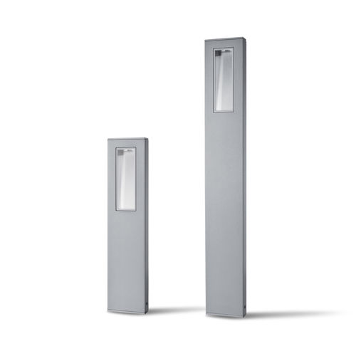 Borne d'éclairage urbaine - SLIM - Platek s.r.l. - contemporaine / en aluminium extrudé / en verre