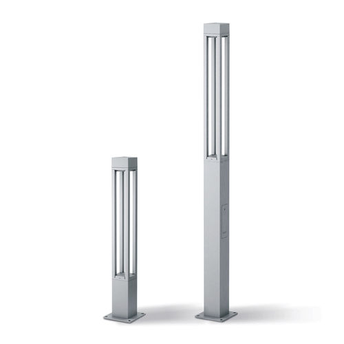 Borne d'éclairage urbaine - T4 - Platek s.r.l. - contemporaine / en aluminium / à LED