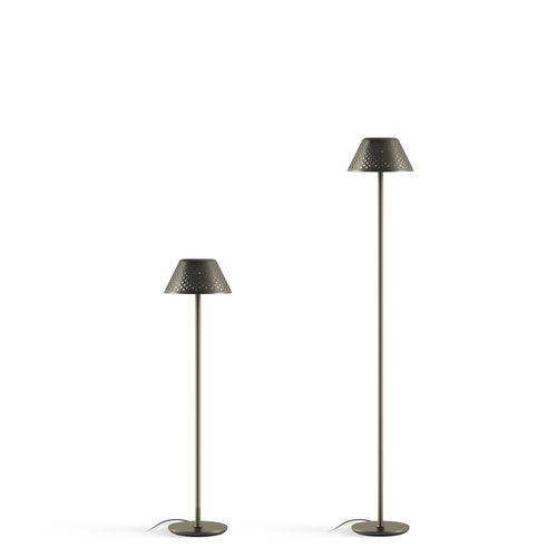 Lampe sur pied - MESH - Platek s.r.l. - en aluminium / en maille / contemporaine