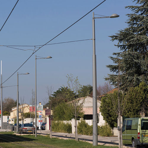 Lampadaire urbain - TECHNI-TRAM - Technilum - contemporain / en aluminium / à LED