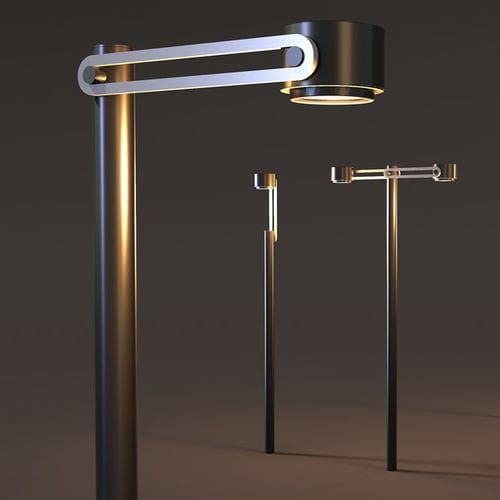 Lampadaire urbain - ROVELLO - Technilum - contemporain / en aluminium / à LED
