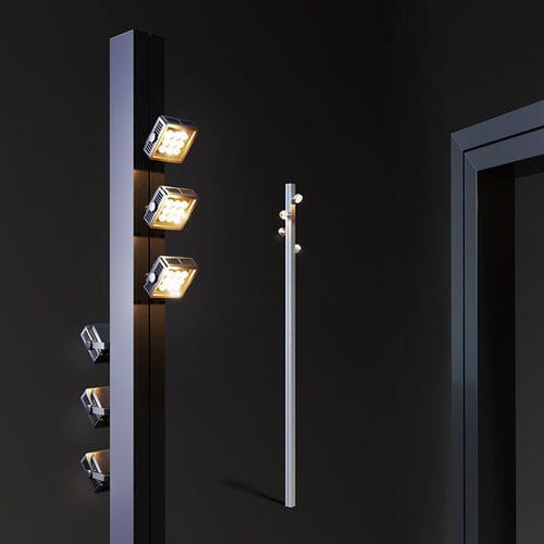 Lampadaire urbain - MANSENG PM - Technilum - contemporain / en aluminium / à LED