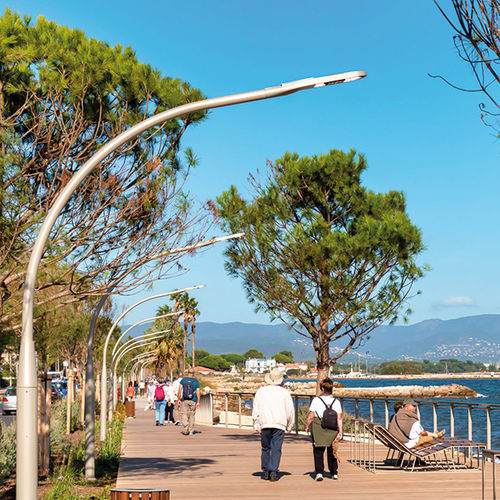 Lampadaire urbain - BAMBOO - Technilum - contemporain / en aluminium / à LED