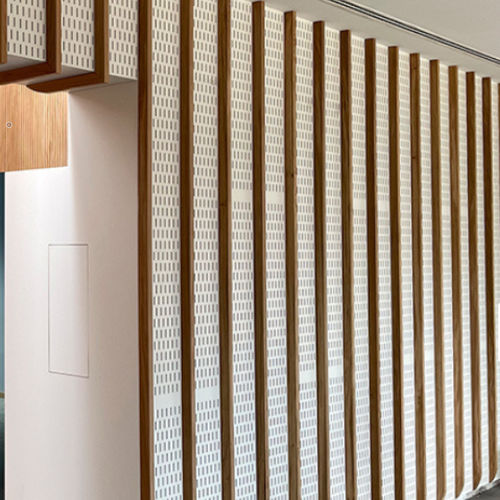 Panneau acoustique mural - PRO 8 - Ideatec Advanced Acoustic Solutions - pour plafond / pour faux-plafond / en bois
