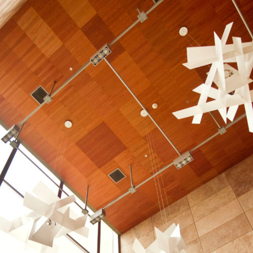 Panneau acoustique mural - MICROACUSTIC - Ideatec Advanced Acoustic Solutions - pour plafond / pour faux-plafond / en bois