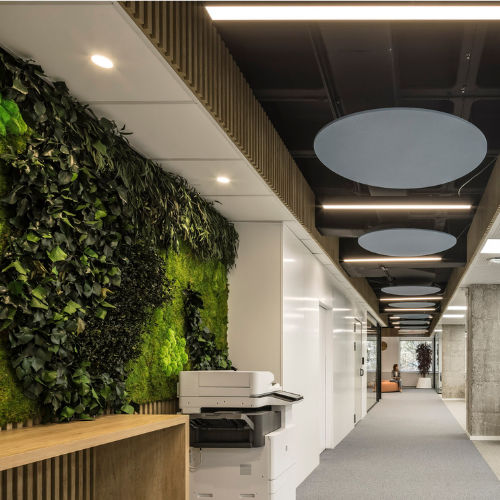 Panneau acoustique pour mur - MUSGO - Ideatec Advanced Acoustic Solutions - pour meuble / en fibre de polyester / carré